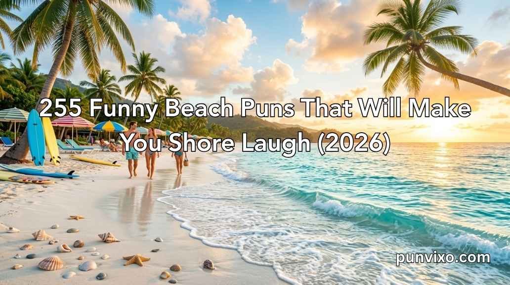 Beach Puns