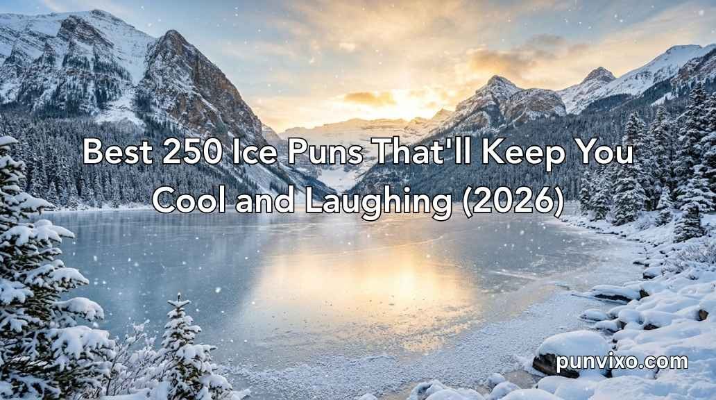Ice Puns
