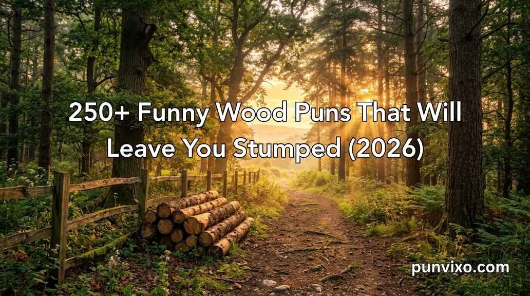 Wood Puns