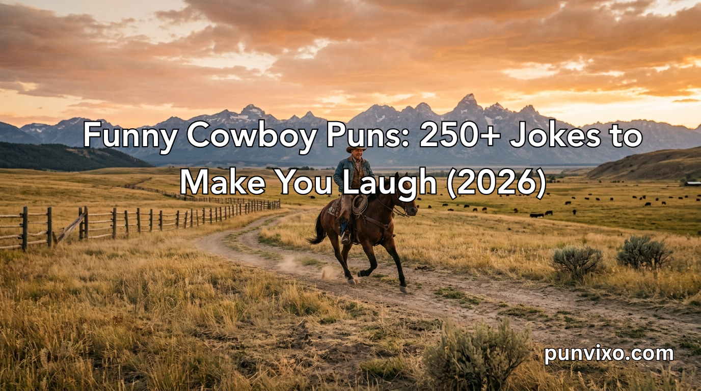 Cowboy Puns