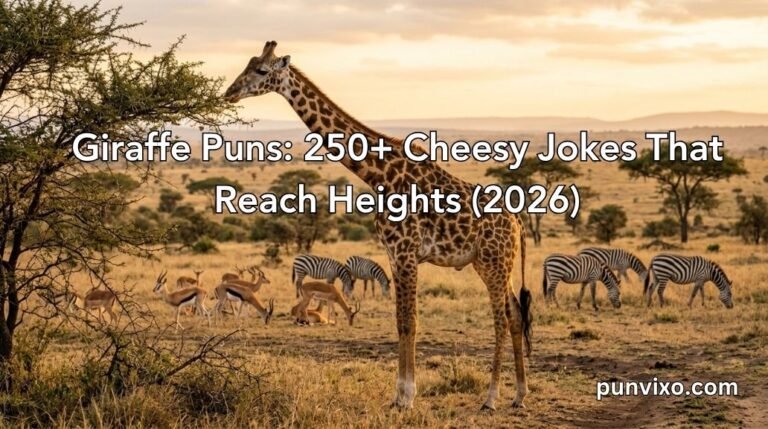 Giraffe Puns
