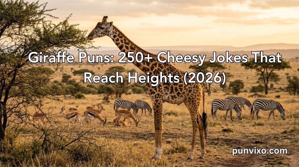 Giraffe Puns