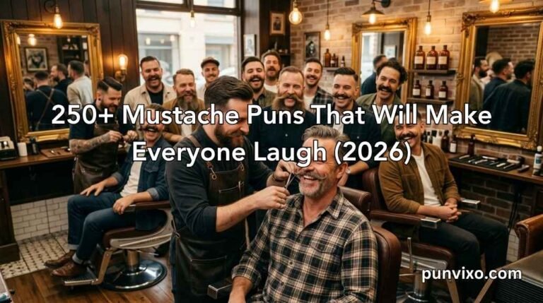 Mustache Puns