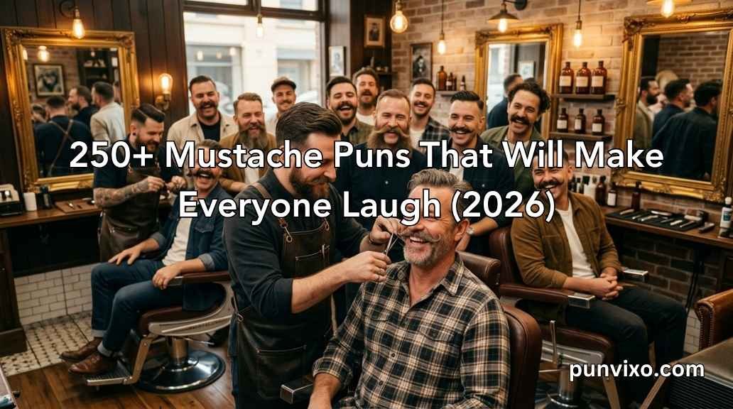 Mustache Puns
