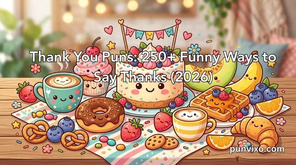 Thank You Puns
