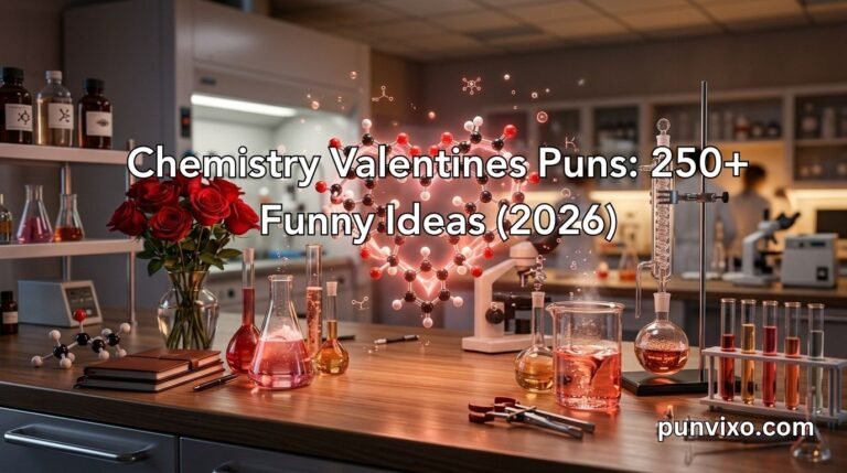 Chemistry Valentines Puns