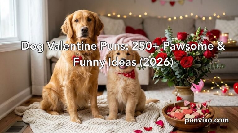 Dog Valentine Puns