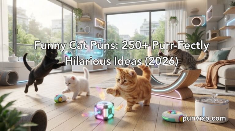 Funny Cat Puns
