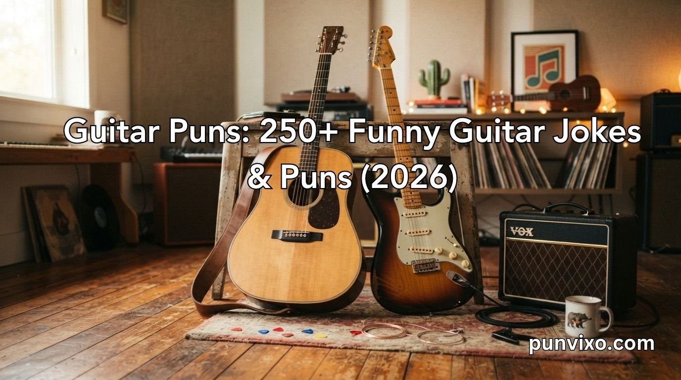 Guitar Puns