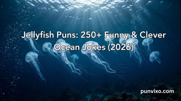 Jellyfish Puns