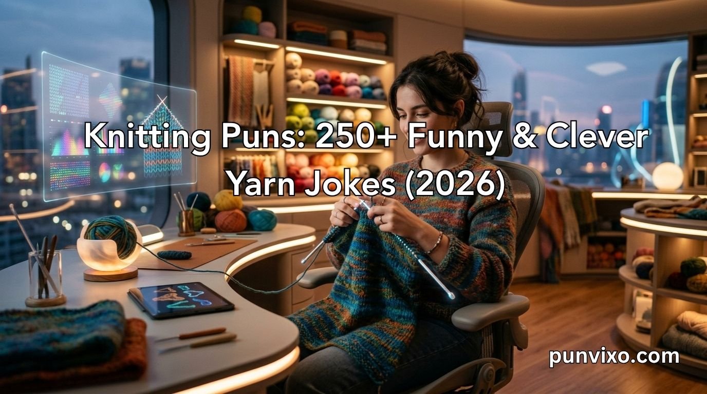 Knitting Puns