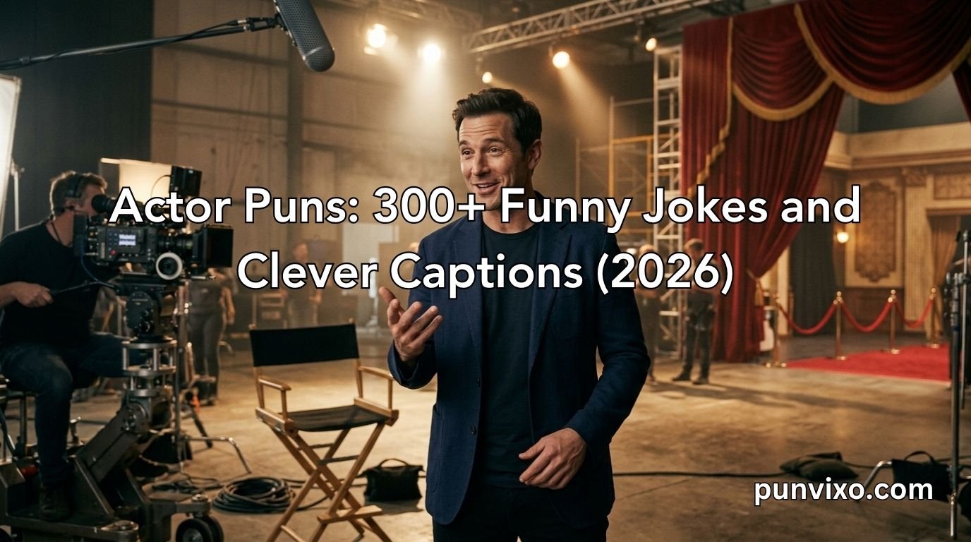 Actor Puns