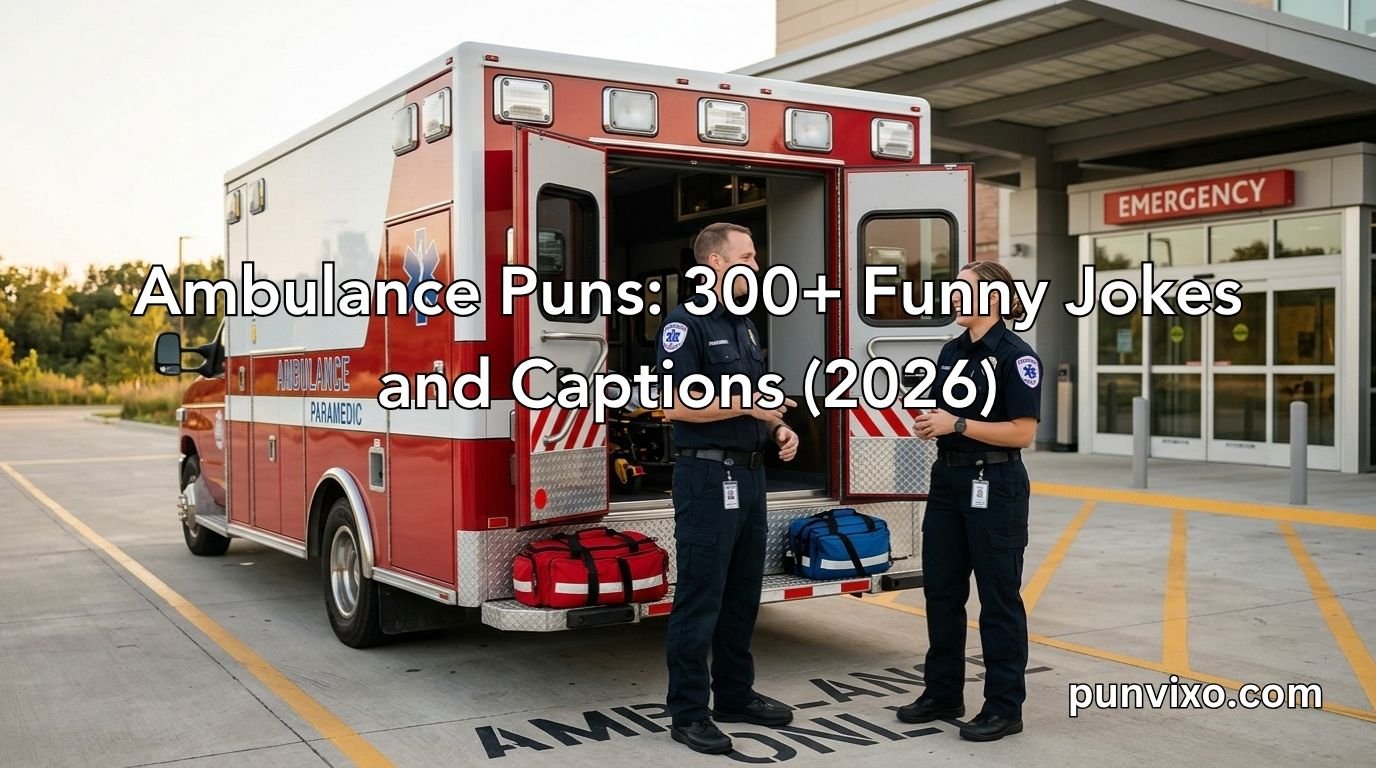 Ambulance Puns