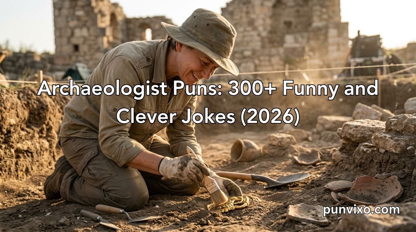 Archaeologist Puns