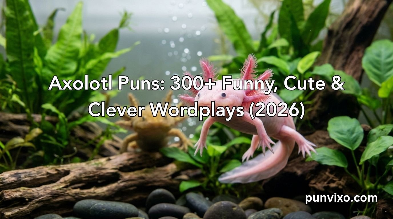 Axolotl Puns