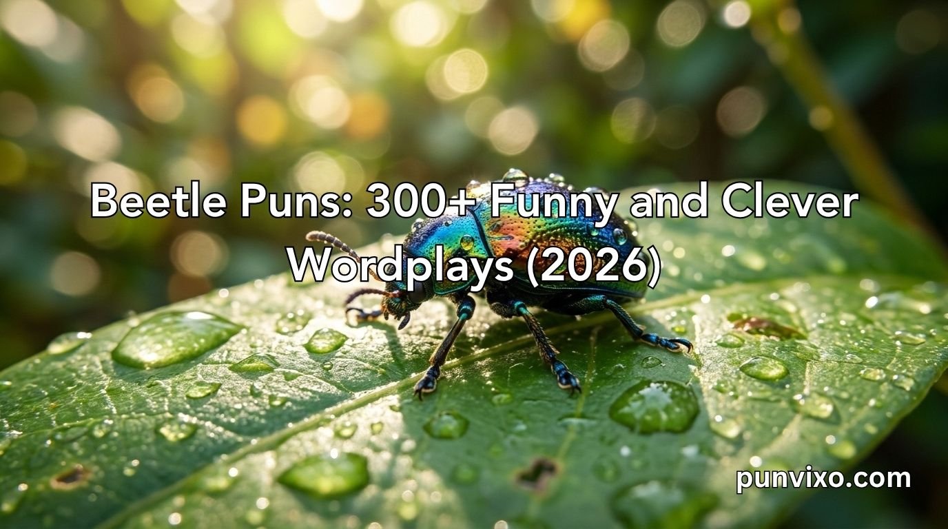 Beetle Puns