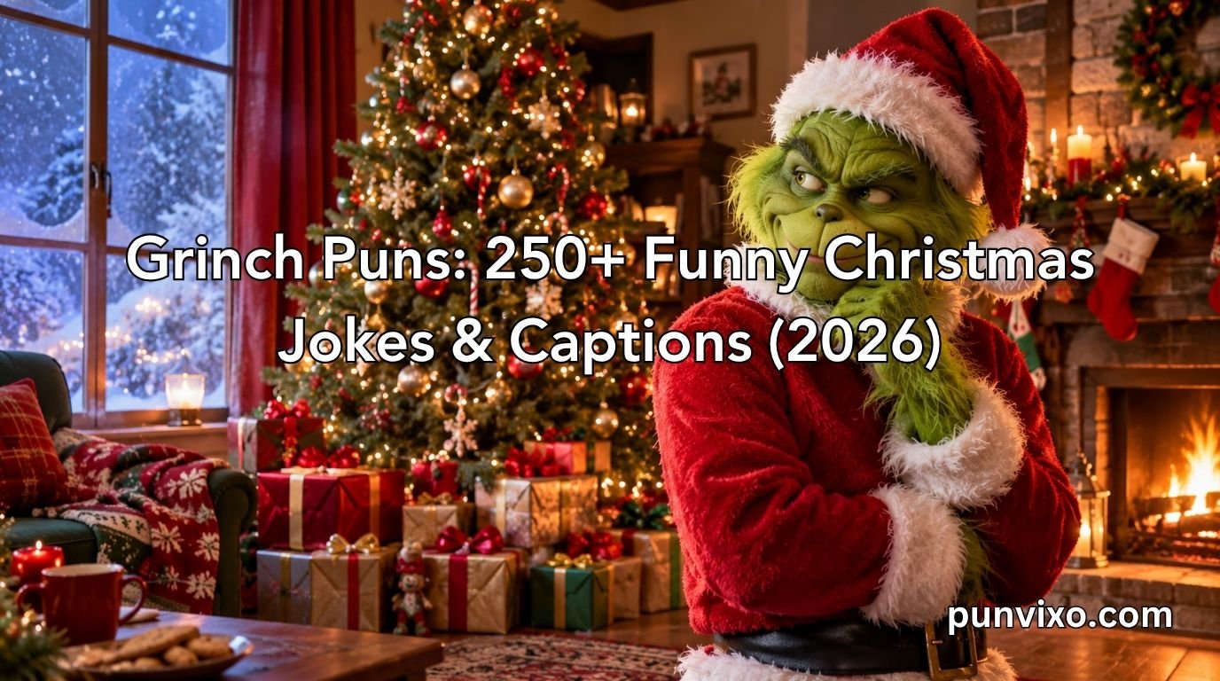 Grinch Puns
